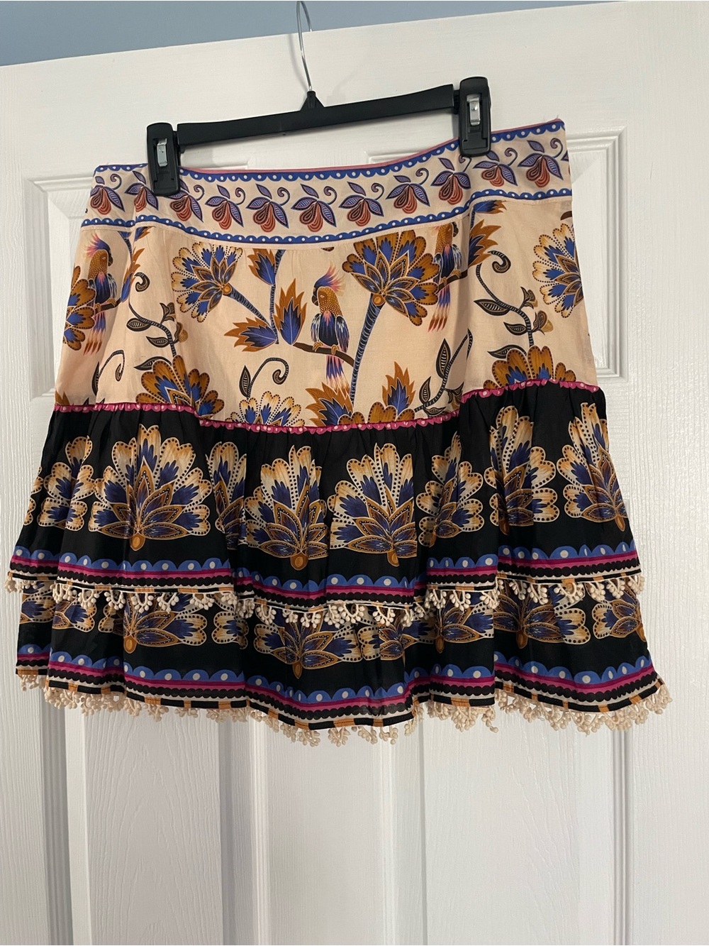 Farm Rio Anica Floral Mini Skirt NWT XL